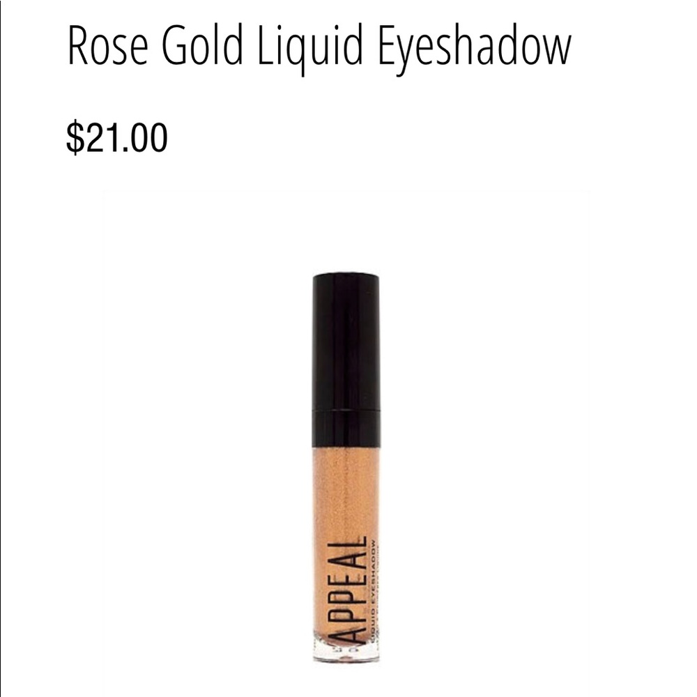 Rose Gold Liquid Eyeshadow - Appeal Cosmetics
